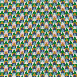 Printed Cotton SOMO Blue / Green